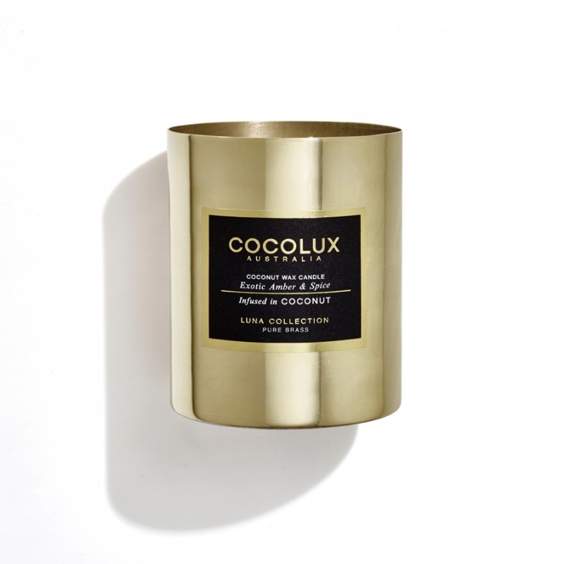 Cocolux Candle-Exotic Amber & Spice