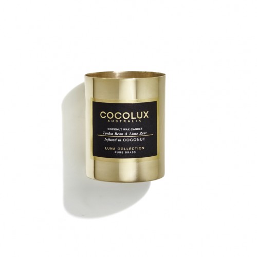Cocolux Candle-Tonka Bean & Lime Zest