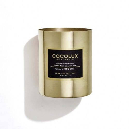 Cocolux Candle-Tonka Bean & Lime Zest